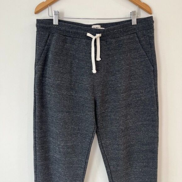 FLINT AND TINDER French Terry Sweatpants in Dark Charcoal Mens Size Large L - Picture 3 of 9